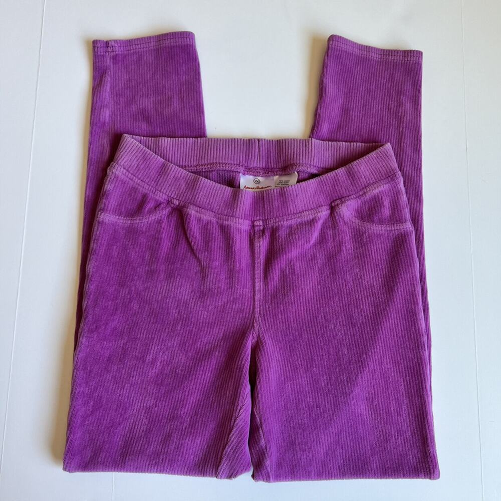 Hanna Andersson Supersoft Velour Legging 150cm - Picture 2 of 8
